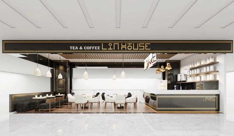 Thiết kế quán cafe trong trung tâm thương mại 